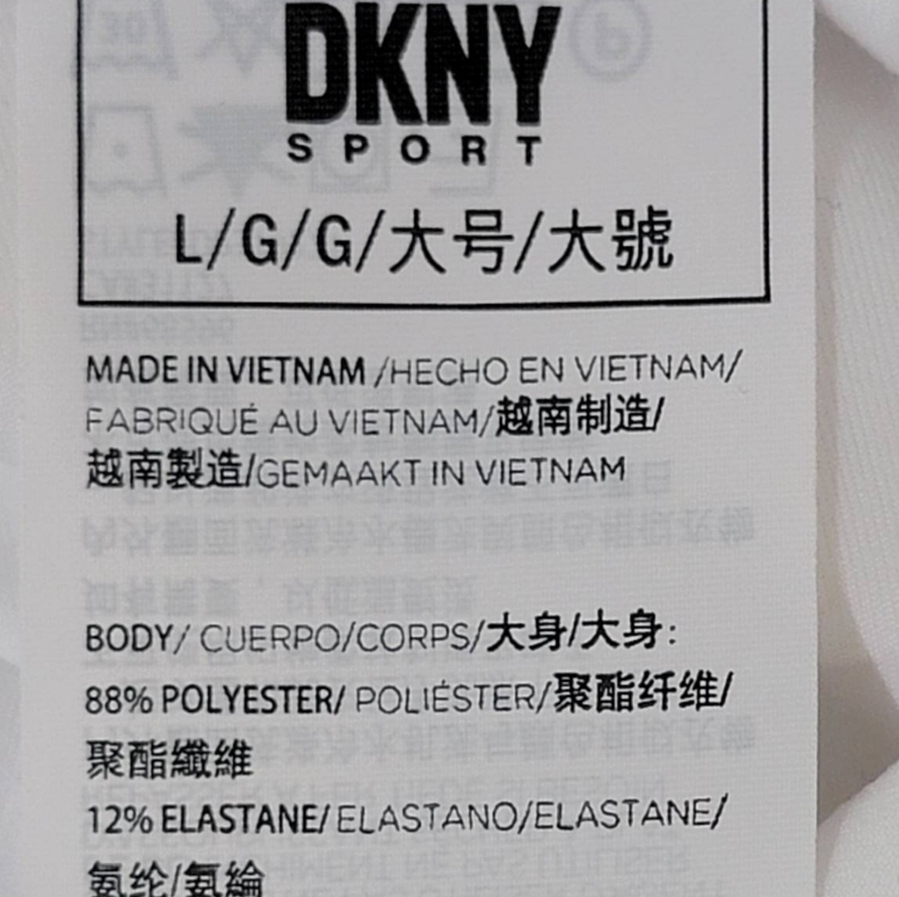 $45 DKNY Womens Sport Balance Polo Top - Picture 7 of 8